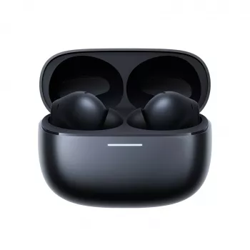 Headset Xiaomi Buds 6 Pro — binaural in-ear wireless earbuds, Bluetooth 5.3, ANC, IP54, 36 h with case, wireless charging, USB-C, Space Black