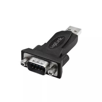 LogiLink AU0002F RS-232 USB 2.0 Adapter Male Black