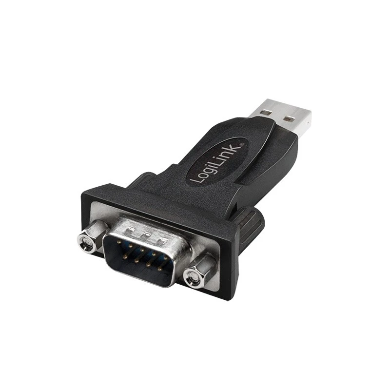 LogiLink AU0002F RS-232 USB 2.0 Adapter Male Black