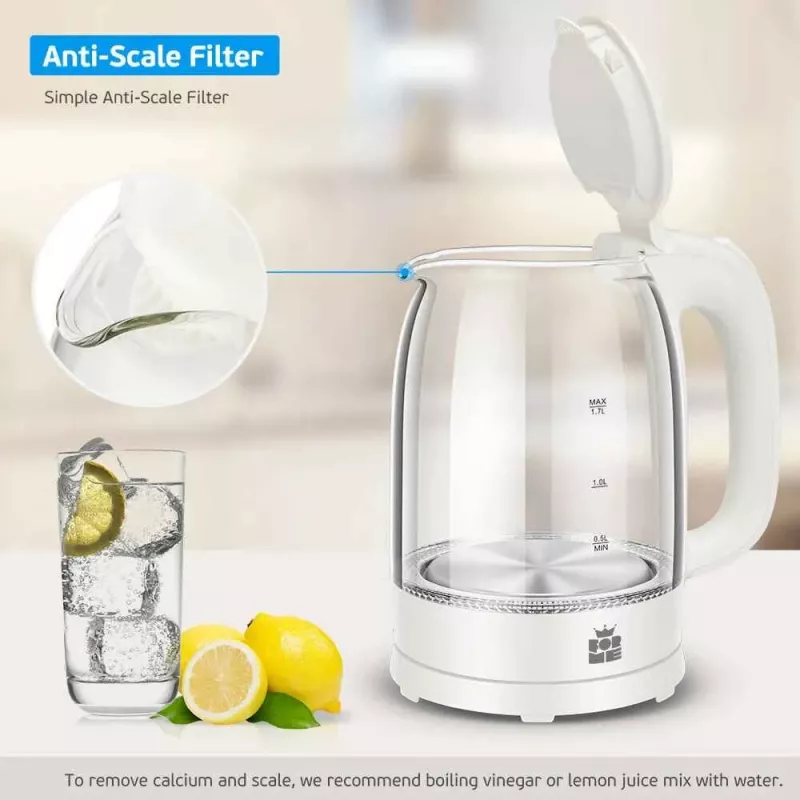 Electric kettle Forme FKG-102 1.7L 2200W White