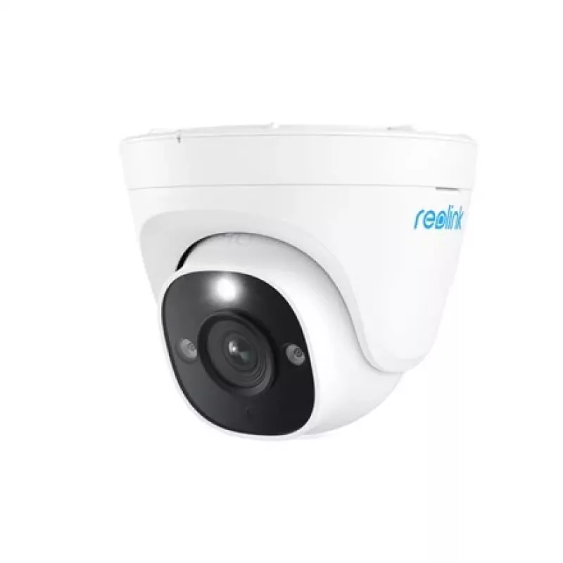 IP security camera Reolink P344 Dome — 12 MP (4512×2512), 4 mm lens, PoE/DC, IP67, 30 m IR, White turret, 100°×50° viewing angles