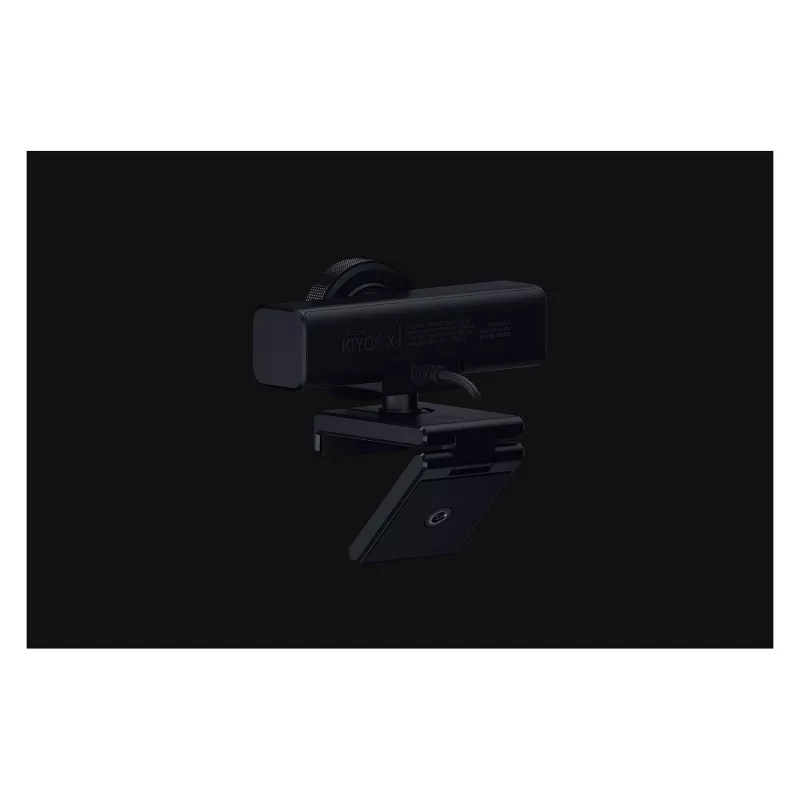 Razer Kiyo V2 X Webcam, 1440p @ 60 FPS, Autofocus, Weitwinkel - black
