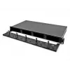 DeLOCK 19 inch Fiber Optic Routing Panel 1U black Rack mounting 1U