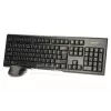 A4Tech 7100N desktop keyboard Mouse included RF Wireless QWERTY English Black