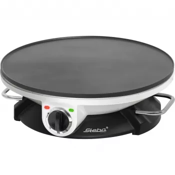 Steba CR 32 - crepe plate - 1.2 kW - Black/White