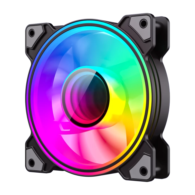 Gamemax | Case fan | DUAL RING INFINITY | Black