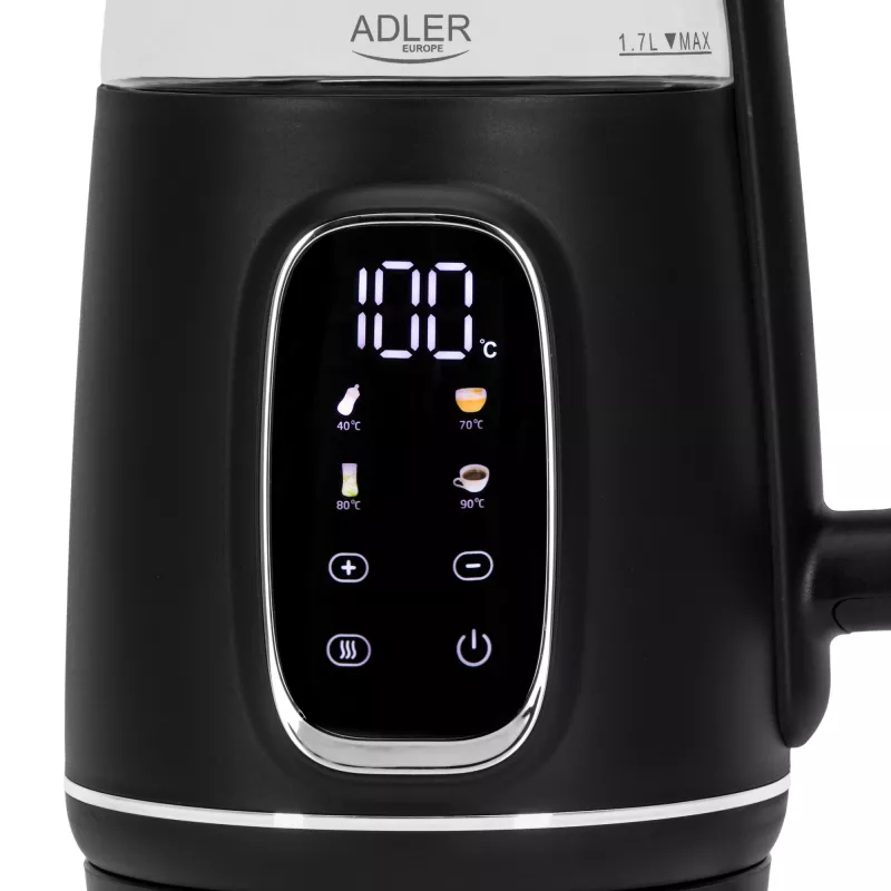 ADLER AD 1305 electric kettle black/silver