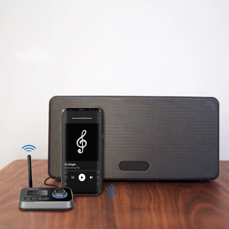 LogiLink BT0062 Bluetooth Audio Transmitter/receiver BT 5.0 10 M Range