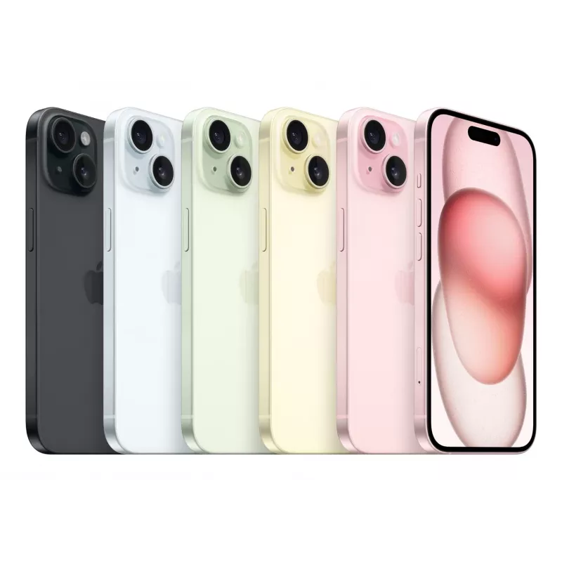 Apple iPhone 15 15.5 cm (6.1) Dual SIM iOS 17 5G USB Type-C 256 GB Blue