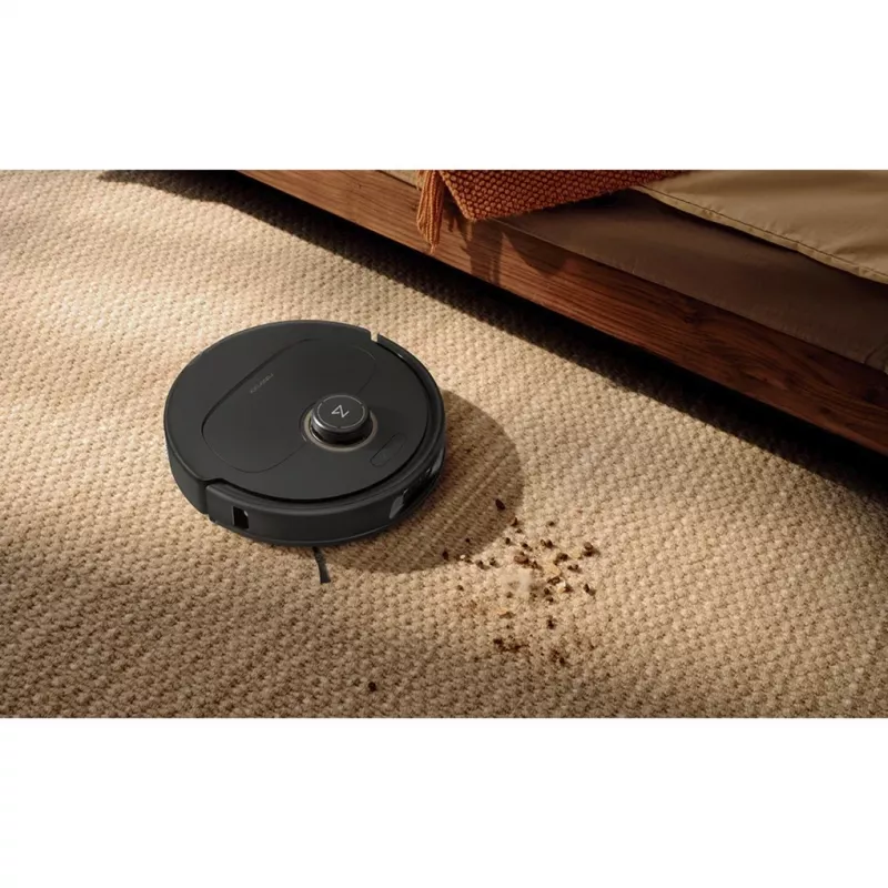 Robot vacuum cleaner Roborock Qrevo MaxV — 4200 Pa, 5200 mAh, 180 min runtime, 0.33 L dustbin, self-emptying base