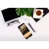 Phone case man and wood for iPhone XR — white ebony black wooden back, protective shell