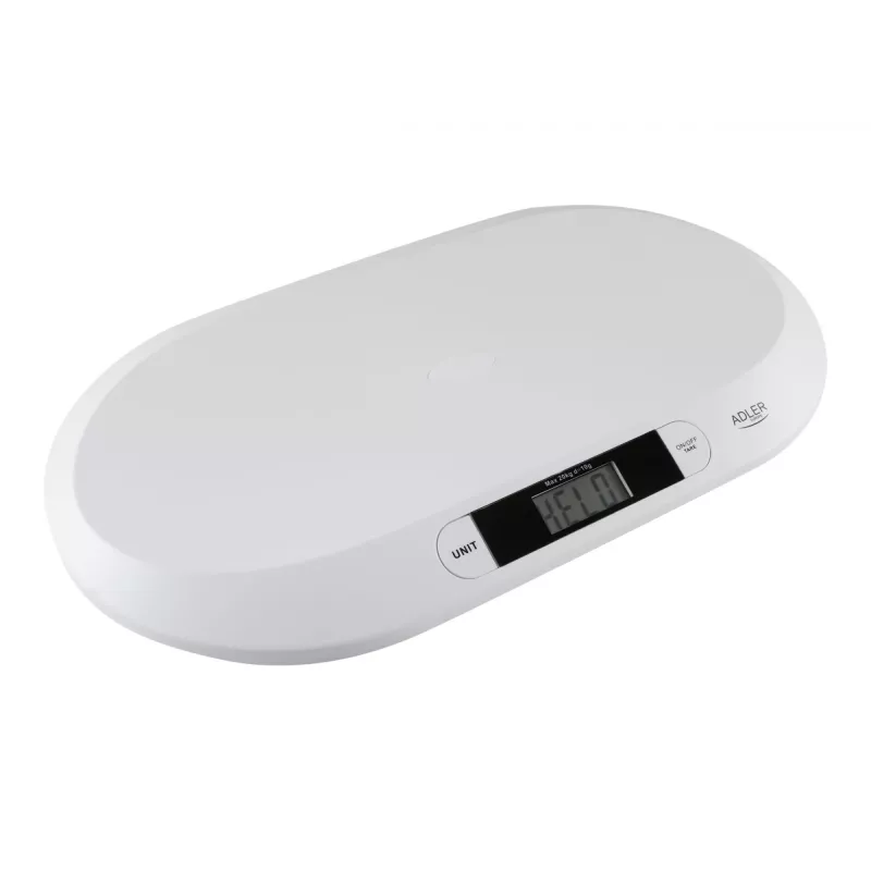 Adler AD 8139 Child Scale | Adler | Adler AD 8139 | Maximum weight (capacity) 20 kg | Accuracy 10 g | White