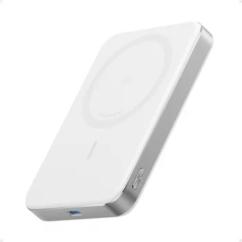 Anker MagGo Power Bank 10K Magnetic Wireless White, White