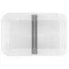 Lunch container ZWILLING FRESH & SAVE 1 L, plastic with silicone seal, grey/white