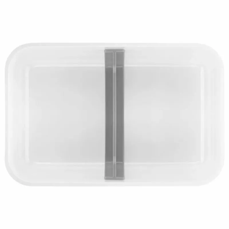 Lunch container ZWILLING FRESH & SAVE 1 L, plastic with silicone seal, grey/white
