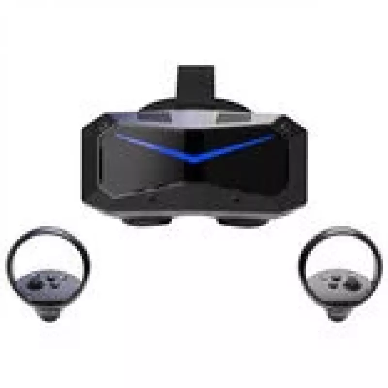Pimax Crystal Super VR-Headset, 57 PPD + DMAS-Headphones Bundle - black
