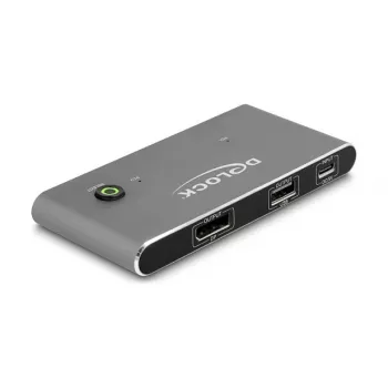 KVM switch DeLOCK 11487 USB 8K Ultra HD 144 Hz