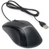 DICOTA - Mouse - right- and left-handed - Laser - 3 Buttons - Wired - USB - Black (D32011)