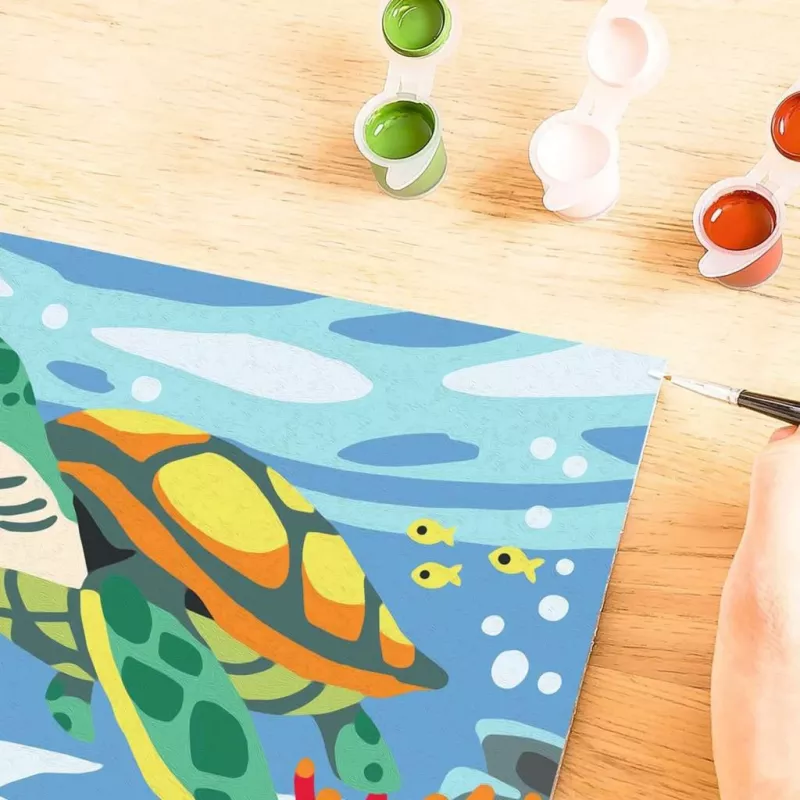 CreArt - Sea Turtle, Painting