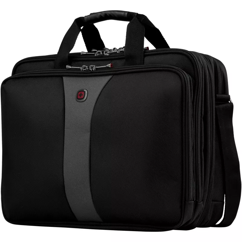 Wenger/SwissGear Legacy 17 notebook case 43.2 cm (17) Briefcase Black, Grey