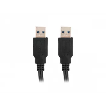 Cable USB -A M/M 3.0 0.5m Black