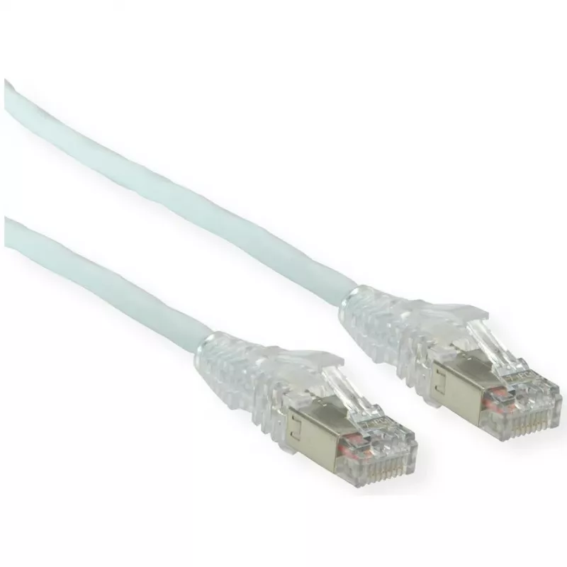 Datwyler - Patch-Cable - RJ-45 (M) to RJ-45 (M) - 2 m - SFTP, PiMF - CAT 6 - Halogen-Free - Grey (21.05.0520)
