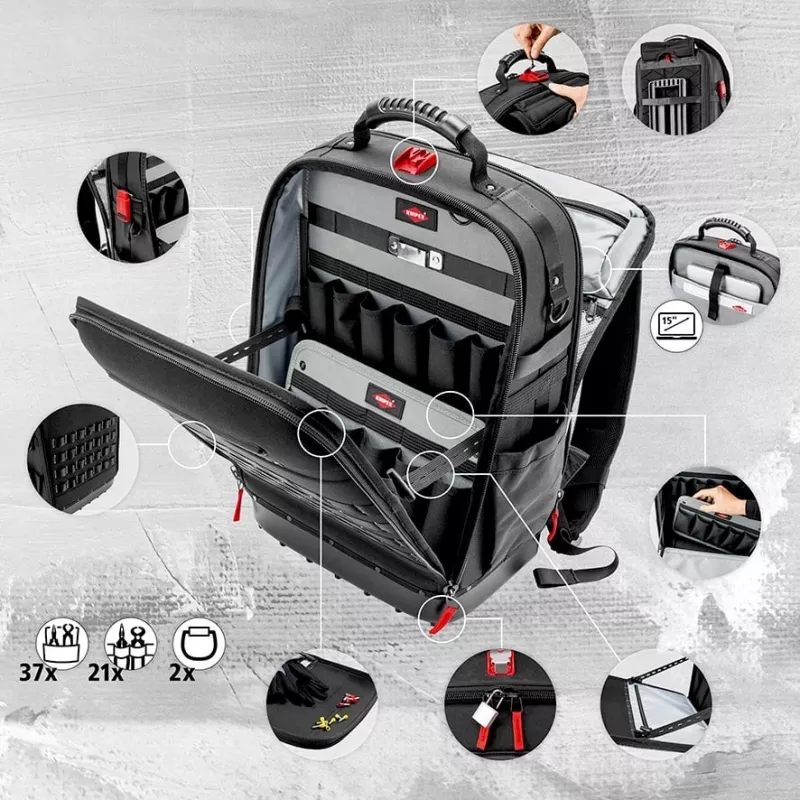 Knipex 00 21 50 E mechanics tool set 22 tools