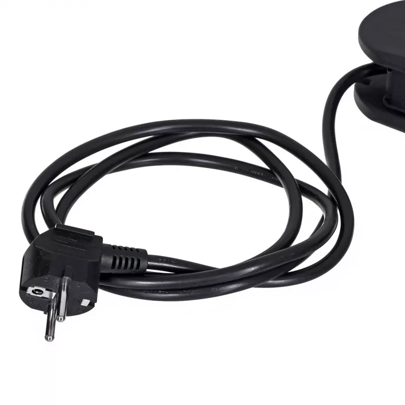 Power extension MACLEAN MCE11 — 8 AC outlets, 1.5 m cable, indoor, black, with on/off switch
