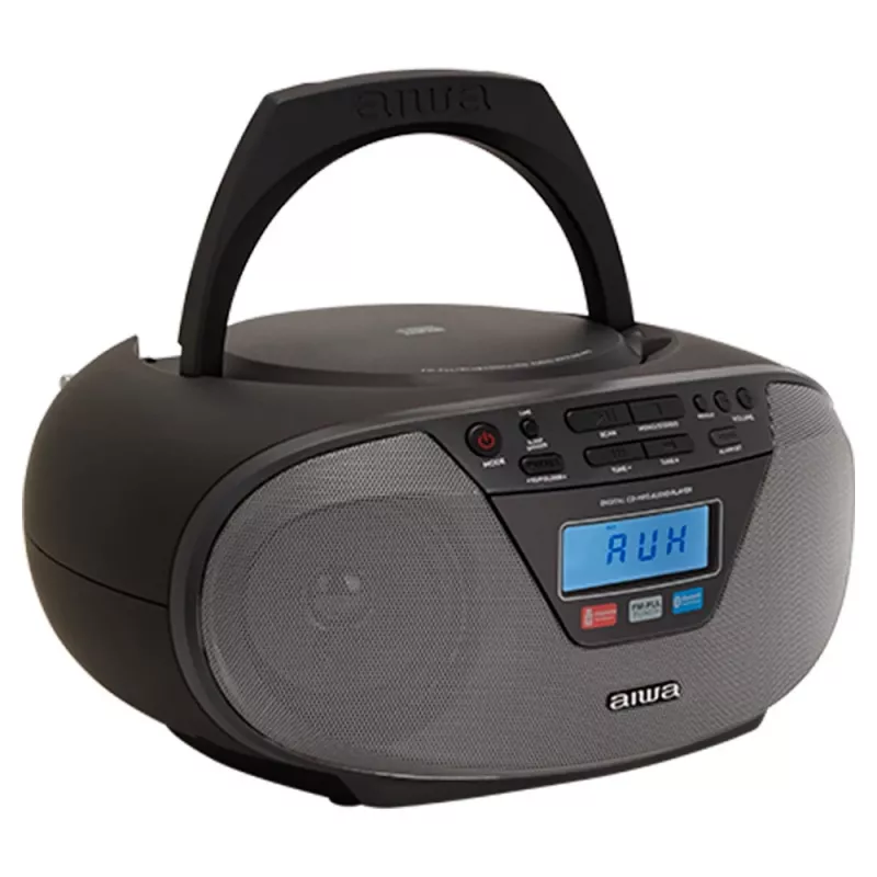Audio Micro System Aiwa BBTU-400BK, CD/MP3/FM-PLL/BT Player (Black)
