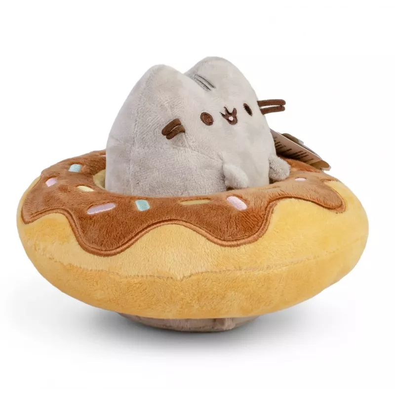 Pusheen in a Chocolate Donut Mascot