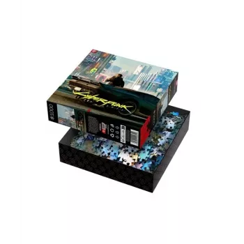 Jigsaw Puzzle Cenega Cyberpunk 2077 Mercenary on the Rise 1000 pcs