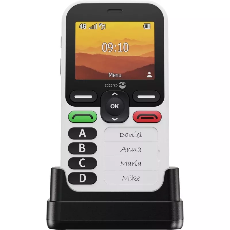 Smartphone Doro Leva X10 2.4 inch 1150 mAh Graphite