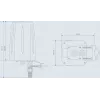 Omni-directional antenna Teltonika PR1ICC60 28 dBi 0.617-4.2 GHz