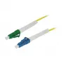 Synergy 21 LWL-1-Faser-Patchk. 1.5mtr.LC-LC APC 9/125u OS2 G657A2 AD 2mm flexible - Single- bzw. Monomode-Faser - 1,5 m