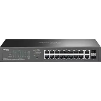 Network switch TP-LINK OMADA ES220GP Managed 18x Gigabit (10/100/1000) with PoE+ support