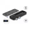 SSD enclosure DeLOCK USB 3.2 Gen 2 for PlayStation5 M.2 NVMe tool free