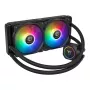 Liquid CPU Cooler THERMALTAKE TH240 V3 ARGB Sync AIO Black, model CL-W465-PL12SW-A