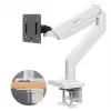 ONKRON G110-BW Monitor Desk Mount for 1 Display 15-42", Black/White