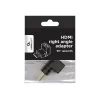 HDMI gender changer GEMBIRD A-HDMI90-FML, HDMI to HDMI, right-angle 90° adapter, black