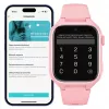 Smartwatch Stelio Junior Pro AI 4G ST-SWJ102-PK — children's 4G watch, pink