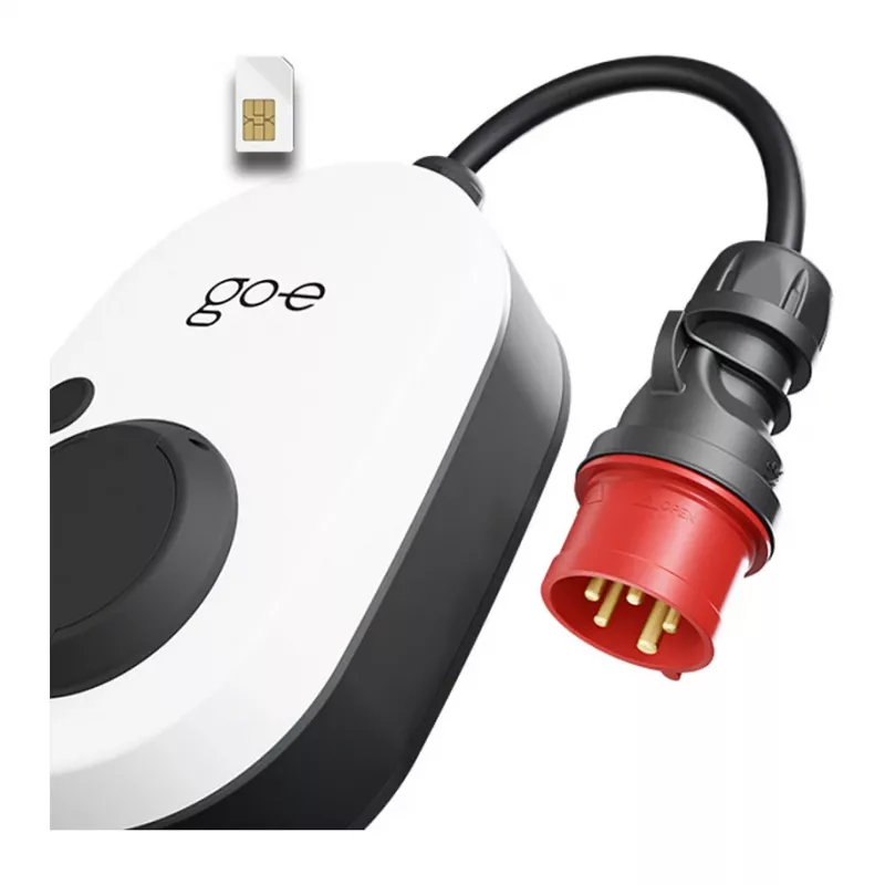 go-e Gemini flex 2.0 Black White Wall Charger 11000W Type 2