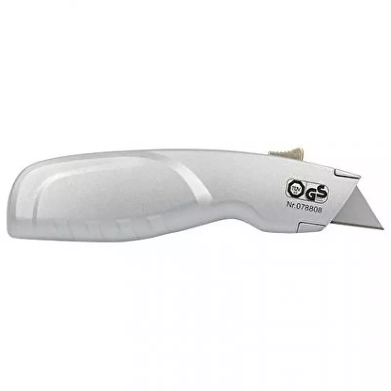 Utility knife WEDO 78 808 fixed blade, aluminum body, blade width 44 mm