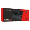 Mechanical keyboard RAMPAGE PLOWER K60 with Blue switches and RGB backlight