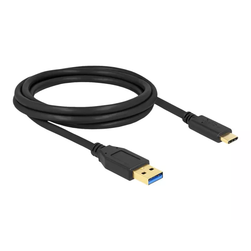 Cable DeLOCK SuperSpeed USB (USB 3.2 Gen 2) Type-A to Type-C 2 m