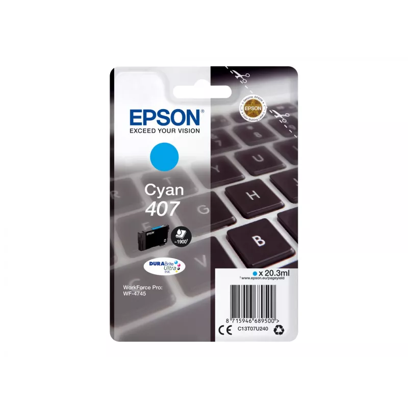 Epson WF-4745 ink cartridge 1 pc(s) Original High (XL) Yield Cyan