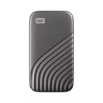 External SSD | WESTERN DIGITAL | My Passport | 1TB | USB-C | Write speed 1000 MBytes/sec | Read speed 1050 MBytes/sec | WDBAGF0010BGY-WESN