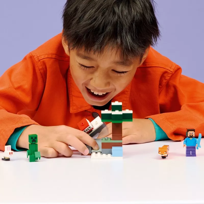 LEGO MINECRAFT 21583 Steve's Taiga Adventure