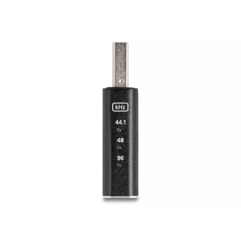 DeLOCK cable gender changer USB 2.0 Type-A 3.5 mm 4 pin Black 68001