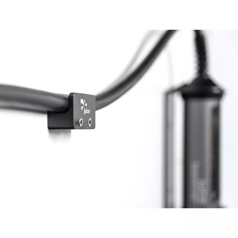 JUICE BOOSTER 2 Cable Holder, Cable Management Anthracite, 2er-Set