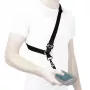 Universal Shoulder Strap Mobilis 001084 Safety Release System Black